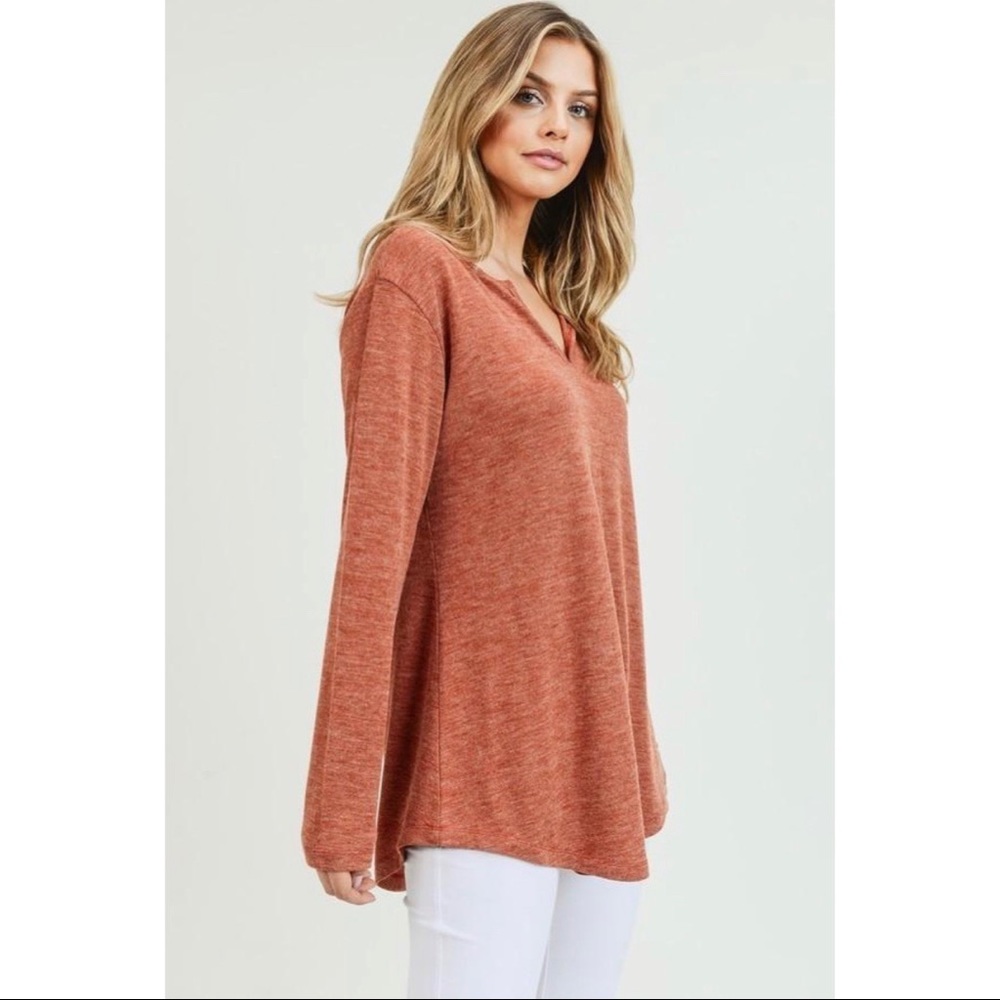 🌀🔥COPPER LONG SLEEVE FASHION TOP🔥 - Picture 6 of 6